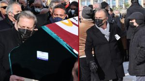 Cenazede dikkat çeken görüntü! Burak Elmas'ı gören Fatih Terim'den olay tepki