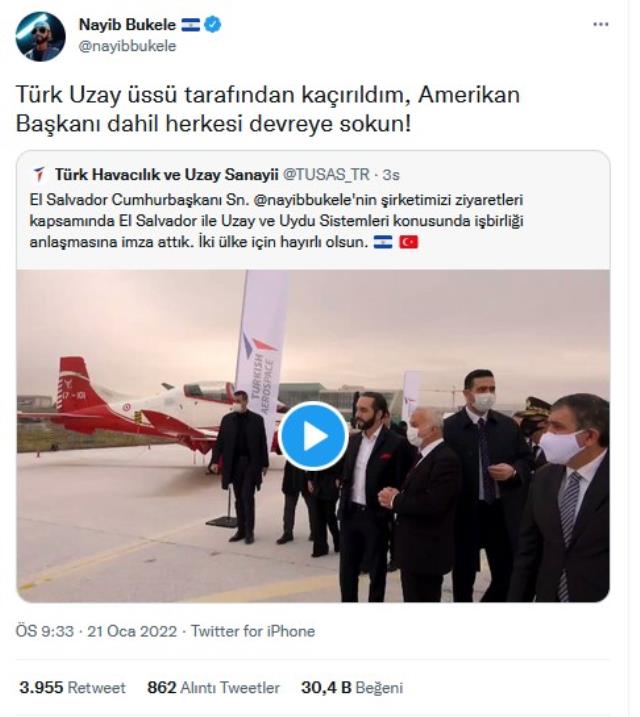 El Salvador Cumhurbaşkanı Bukele, Türkçe'yi sevdi! Bu kez de Cem Yılmaz esprisiyle gündemde