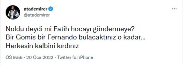 Galatasaray yine kaybetti, Ata Demirer isyan etti: Değdi mi Fatih Hoca'yı göndermeye