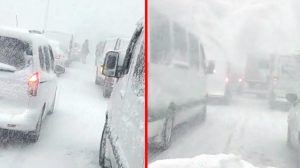 İstanbul Bahçeşehir'de durum vahim! Kar nedeniyle araçlar yollarda kaldı, belediye ekipleri ortada yok