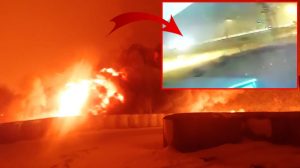 Kahramanmaraş'ta petrol boru hattında meydana gelen patlamanın görüntüleri ortaya çıktı