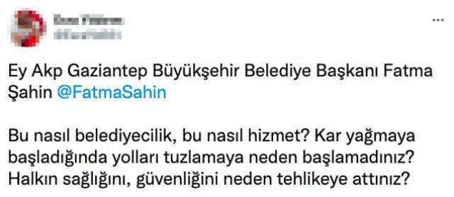 Kara teslim olan Gaziantep'te vatandaşlar yetersiz müdahaleden şikayetçi! Sosyal medyadan tepki yağdı