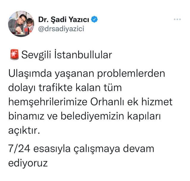 Tuzla Belediye Başkanı Dr. Şadi Yazıcı, İmamoğlu'na yüklendi: 100 devletten daha fazla ekipmana sahip